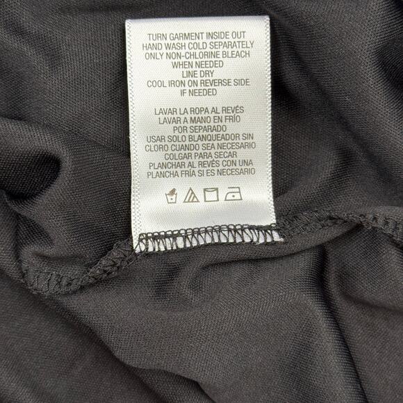 Whimsigoth Dark Fairycore 3X Batwing Lace Overlay Top Black Gold Accent - Picture 6 of 10